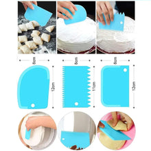 Load image into Gallery viewer, Scraper 3 Piece Comb Set 3
