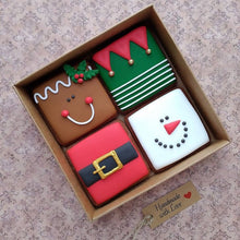 Load image into Gallery viewer, Square Shape 3 Piece Cookie Cutter Set 4
