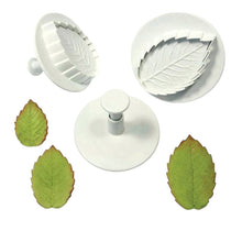 Load image into Gallery viewer, Z1 Veined Rose Leaf 3 Piece Plunger Set

