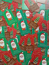 Load image into Gallery viewer, A407 Merry Christmas Assorted Paper Tags with Thread
