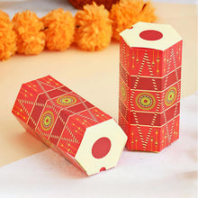 Load image into Gallery viewer, M834 Red Dhol Multi Purpose Gift Box for Lohri | Mehandi | Makar Sankranti | Wedding
