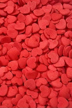 Load image into Gallery viewer, R606 Red Heart Confetti Sprinkles
