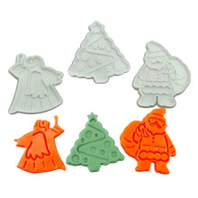 Load image into Gallery viewer, Z452 Merry Christmas 3 Piece Plunger Set for Fondant | Cookie | Clay
