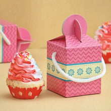 Load image into Gallery viewer, M829 Pink Chevron Multi Purpose Box with Dori Handle
