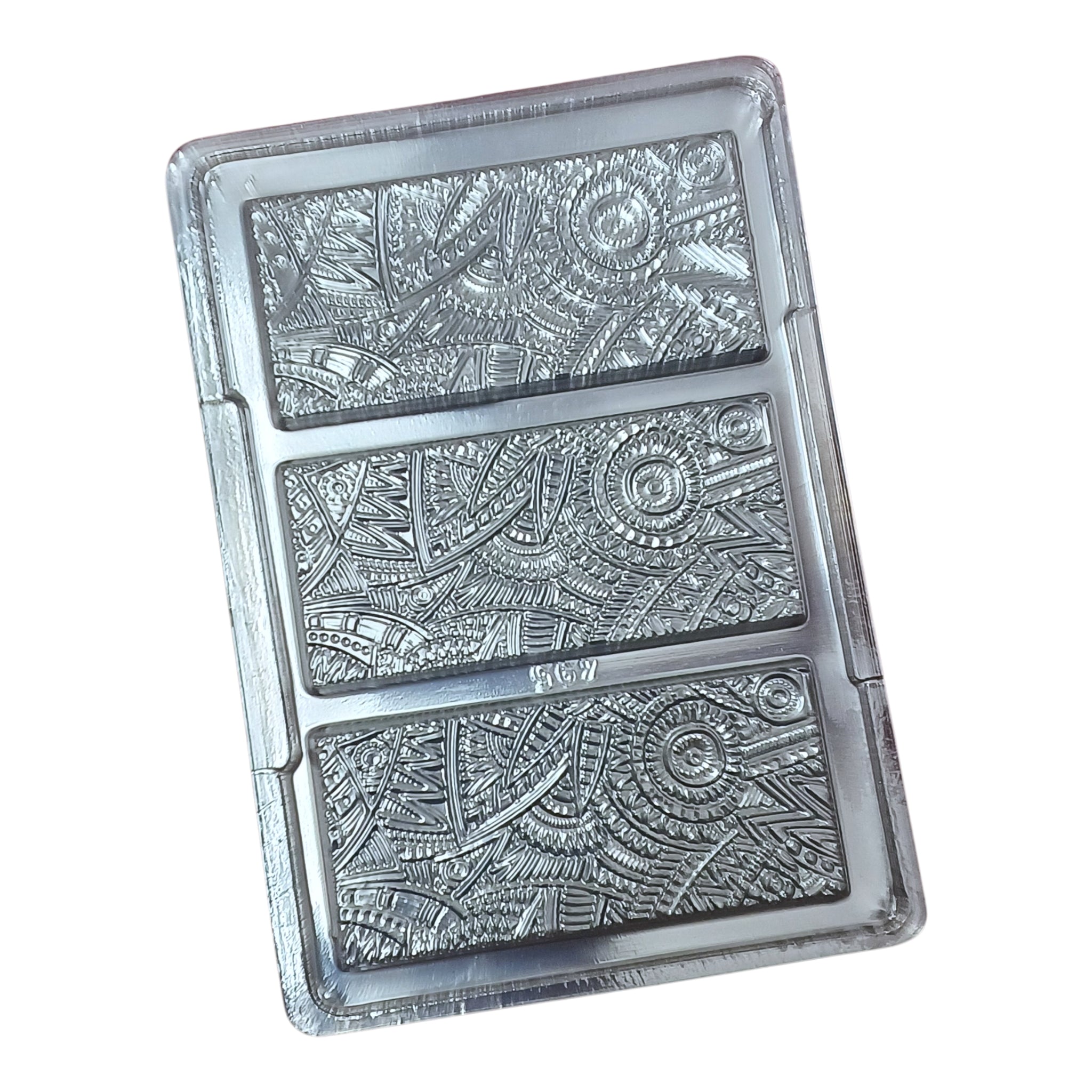 P185 Aztec Designer Medium Chocolate Bar PVC Plastic Chocolate Mould ...