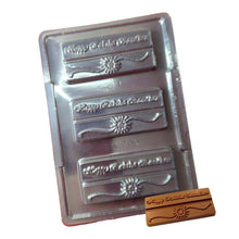 Load image into Gallery viewer, P505 Happy Rakhi PVC Plastic Chocolate Mould | 45 g
