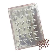 Load image into Gallery viewer, P603 Mini Small Hearts PVC Plastic Chocolate Mould
