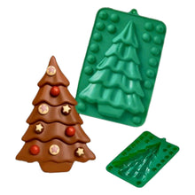 Load image into Gallery viewer, S403 Merry Christmas Tree Large Silicone Chocolate Mould | Candles | Soap | Jelly
