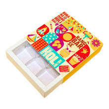 Load image into Gallery viewer, M759 Happy Holi 9 Cavity Rang Utsav Chocolate Box
