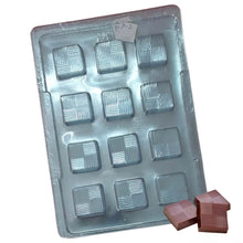 Load image into Gallery viewer, P2 Square PVC Plastic Chocolate Mould
