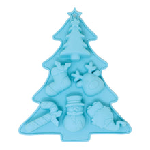 Load image into Gallery viewer, S407 Merry Christmas Snowland Surprise Silicone Chocolate Mould | Candles | Soap | Jelly
