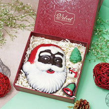 Load image into Gallery viewer, P403 Giant Santa Face Merry Christmas PVC Plastic Chocolate Mould
