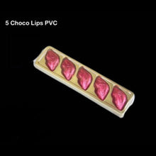 Load image into Gallery viewer, M625 5 Cavity Lips Chocolate PVC Box
