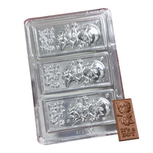 Load image into Gallery viewer, P100 It's a Boy | Baby Shower Chocolate Bar PVC Plastic Chocolate Mould
