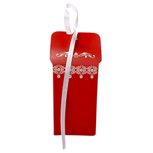 Load image into Gallery viewer, M413 Merry Christmas Carnival Hut Multi Purpose Chocolate Box with Ribbon
